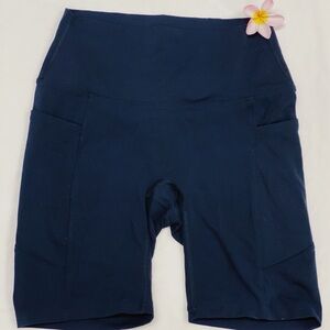 Iwa Company Black Biker Shorts